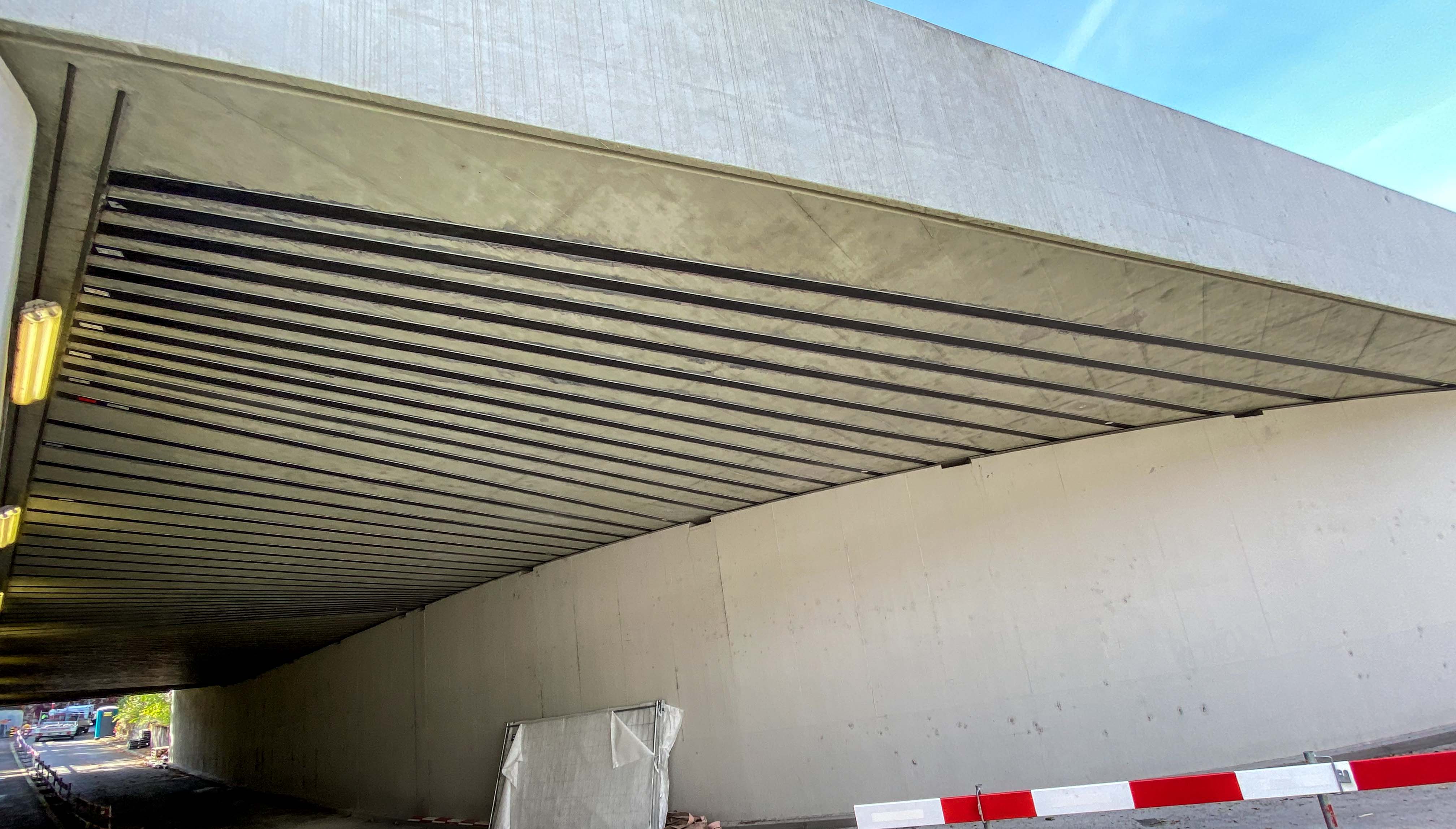 Verstärkung einer Unterführung