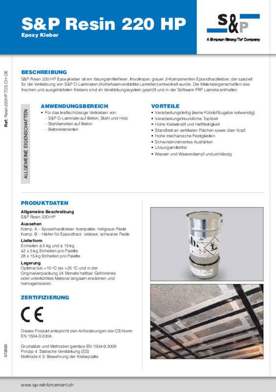S&P Resin 220 HP (TDB)