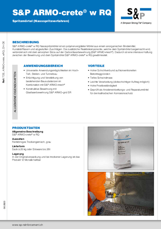 S&P ARMO-crete® w RQ (TDB)