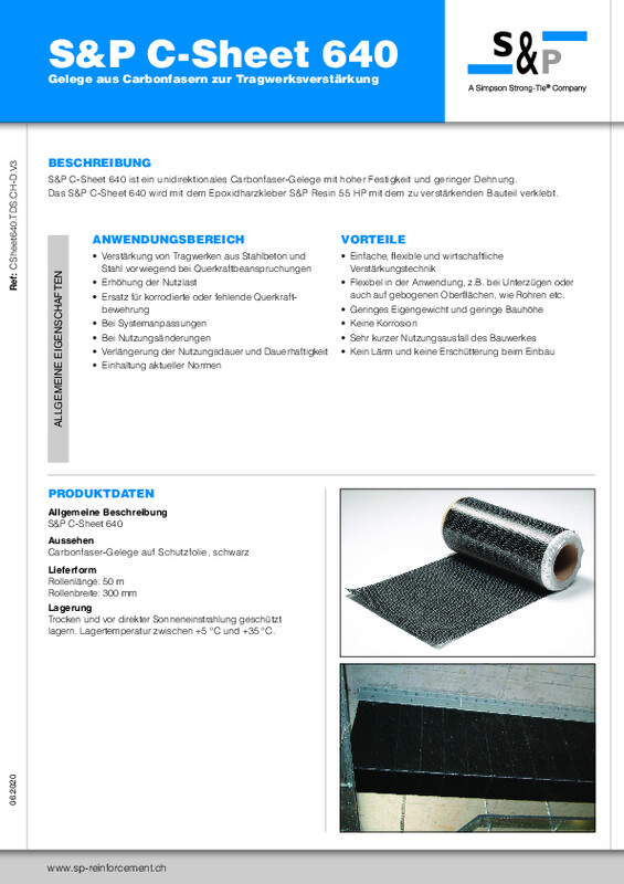 S&P C-Sheet 640  (TDB)