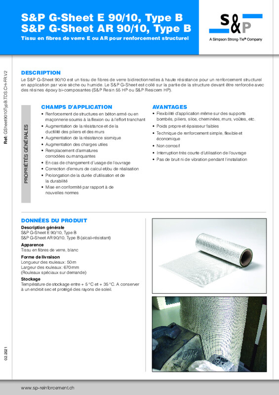 S&P G-Sheet E/AR 90/10 B (FDT)