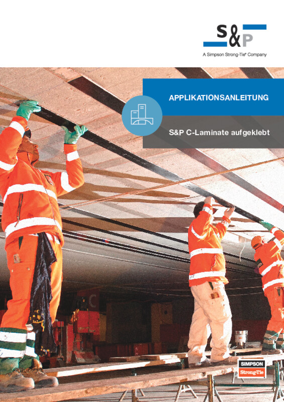 Applikationsanleitung S&P C-Laminate (aufgeklebt)