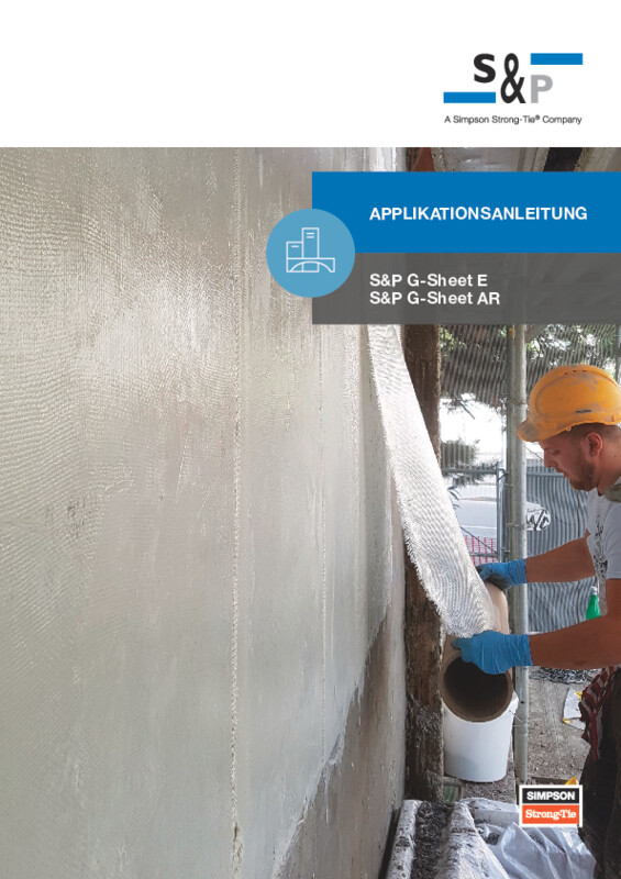 Applikationsanleitung S&P G-Sheet E/AR 50/50