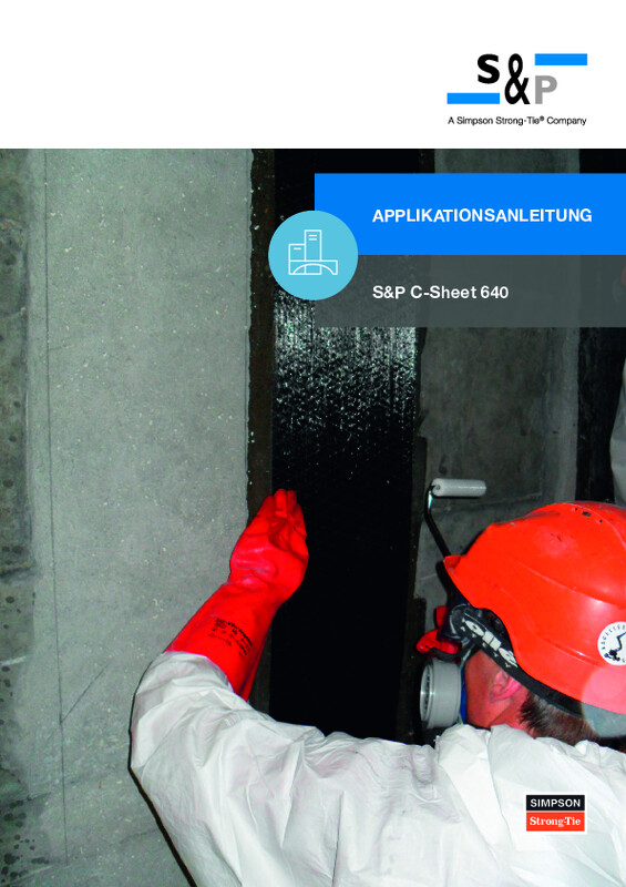 Applikationsanleitung S&P C-Sheet 640