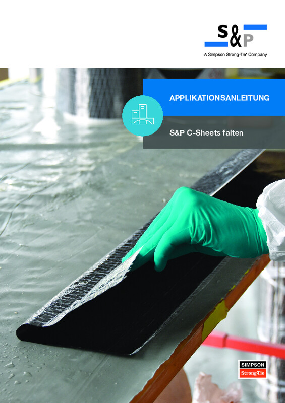 Applikationsanleitung falten von S&P C-Sheets