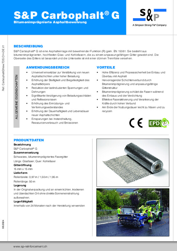 S&P Carbophalt® G (TDB)