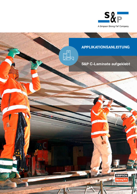 Applikationsanleitung S&P C-Laminate (aufgeklebt)