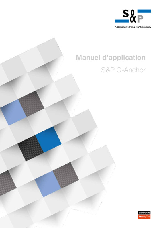 Manuel d'application S&P C-Anchor