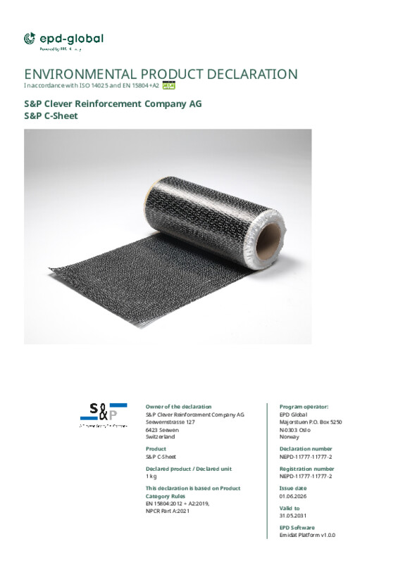 EPD S&P C-Sheet (Englisch)