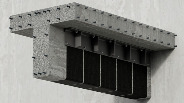 Shear Reinforcement with S&P C-Sheet and Steel anchorage