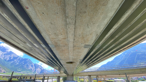 S&P CFK-Lamellen bei Viaduc de Riddes
