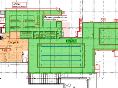 Die Sanierung erfolgte in zwei Etappen. Bild: Hunziker Betatech AG
