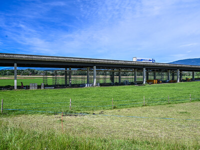 Das Viadukt ist über 365m lang.