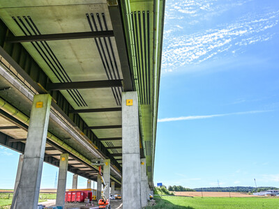 Die Viaducs de Chêne erhielten CKF-Lamellen von S&P zur strukturellen Verstärkung.