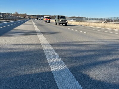 Nach neun Jahren war der Belag auf der Brücke immer noch in tadellosem Zustand.