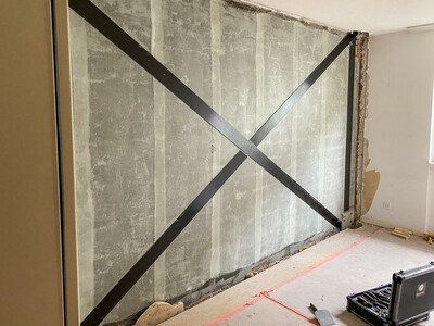 Renforcement sismique avec S&P G-Sheet et S&P C-Laminates